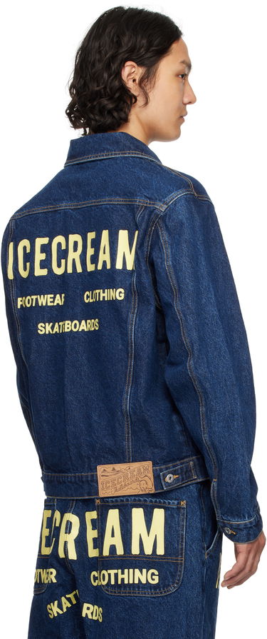 Яке BBC IceCream ICECREAM Cowboy Trucker Denim Jacket Синьо | ICD25108, 2