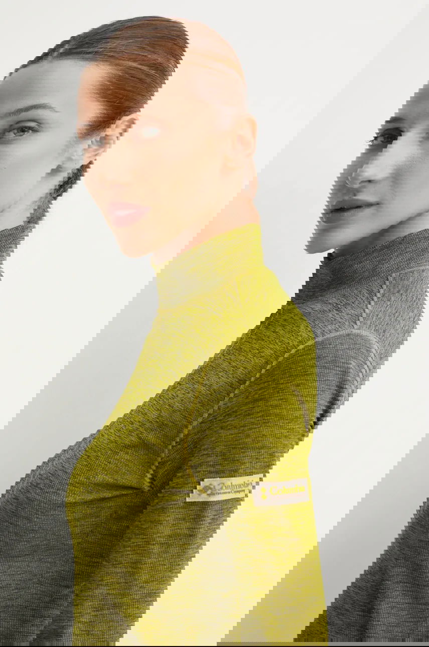 Тениска Columbia Wallowa Mock Neck Long-sleeved Top Зелено | 2090931, 1