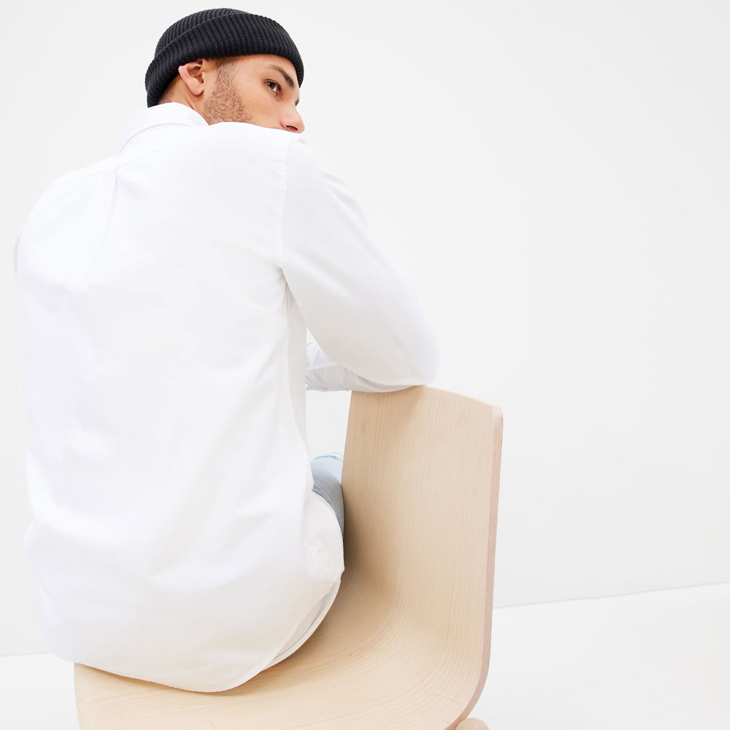 Риза GAP Shirt Stardard Oxford Shirt White M Бяло | 422488-04, 1
