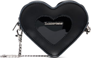 Дамска чанта Dr. Martens Dr. Martens Mini Heart Shaped Patent Leather Bag Черно | AD092001, 0