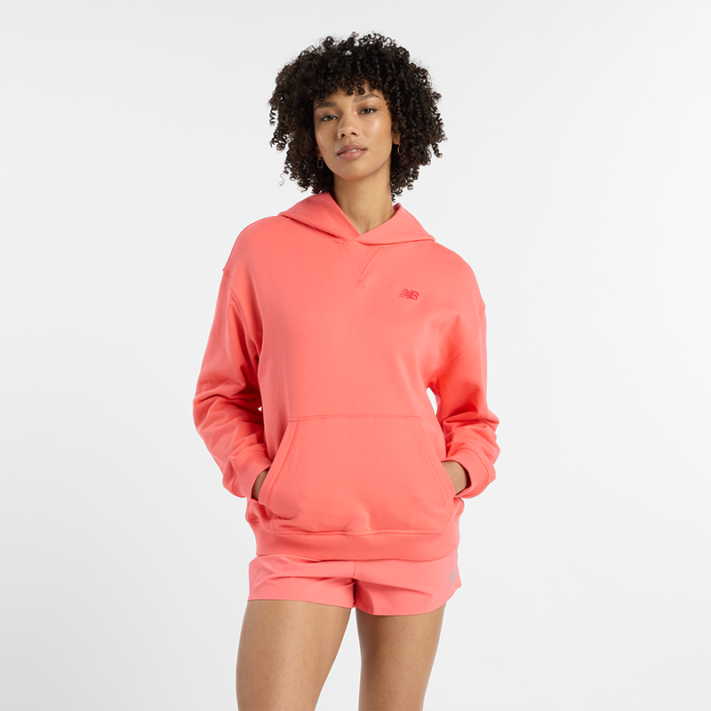 Суитчър New Balance Hoodie WT41537 Розово | NBWT41537DTR, 0
