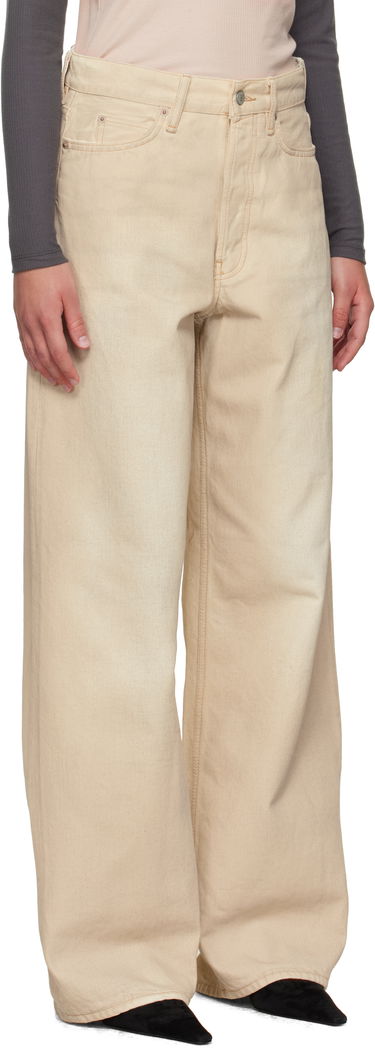 Дънки Acne Studios Acne Studios 1981 Loose Fit Jeans Бежово | C00084-, 1