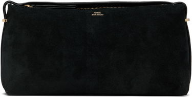 Дамска чанта TOTEME Belted Suede Clutch Черно | 253-WAL0093-LE0004, 0
