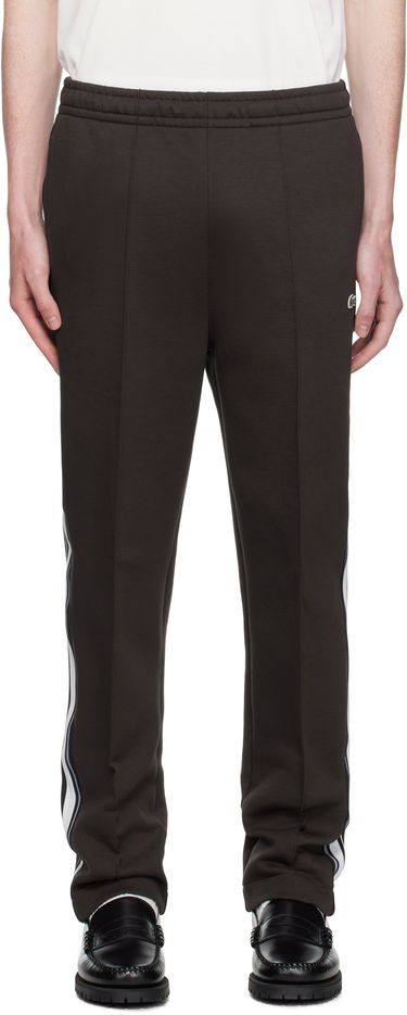 Спортни панталони Lacoste Designer Sweatpants Кафяво | XH5824_SKB, 0