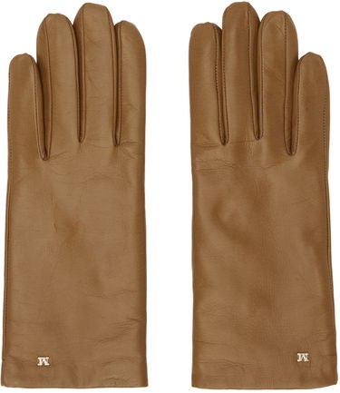 Ръкавици Max Mara Max Mara Leather Gloves Кафяво | 2345660237600 MM02232, 0