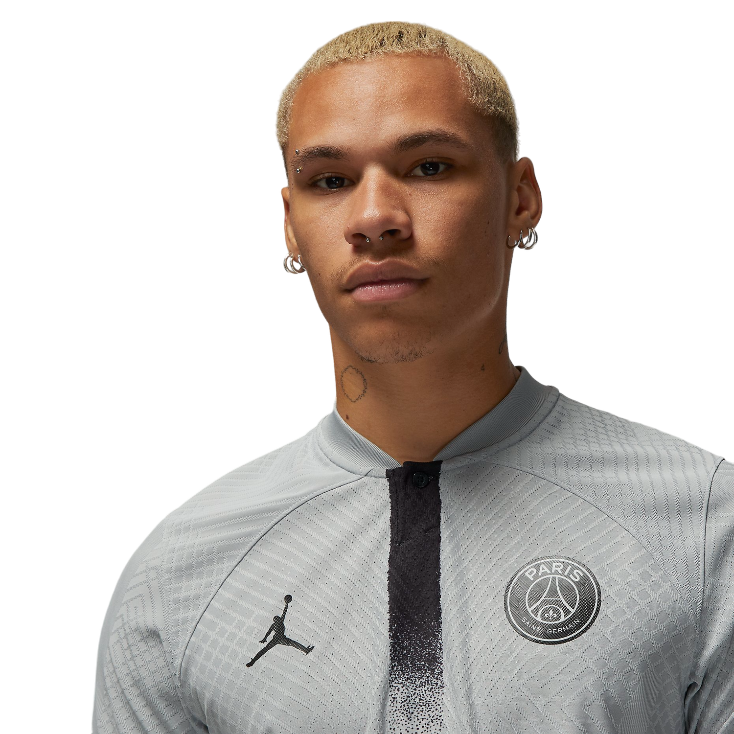 Фланелка Jordan PSG DFADV MATCH JERSEY SS AW 2022/23 Сиво | dj7648-078, 1