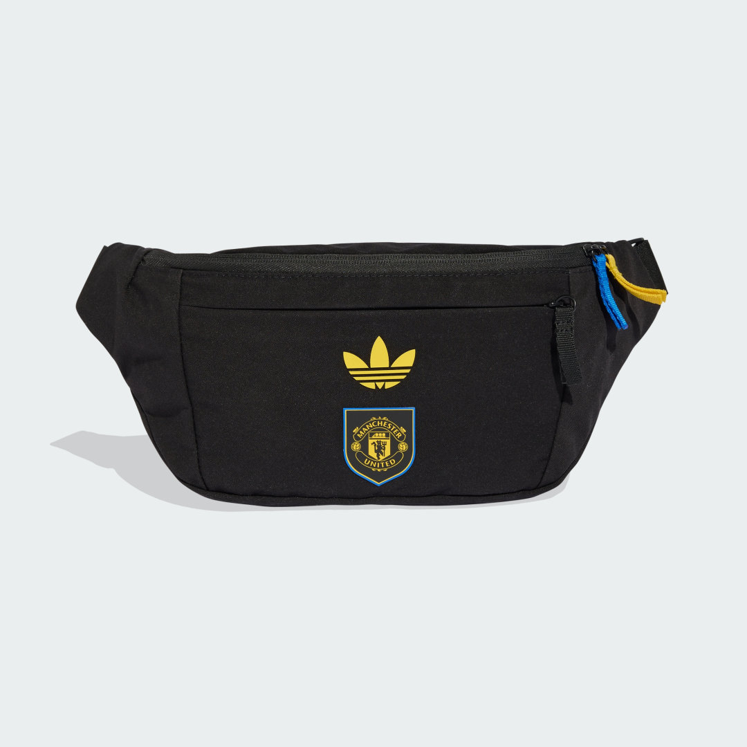 Чанта за кръста adidas Performance Manchester United Waist Bag Черно | JV5897, 0