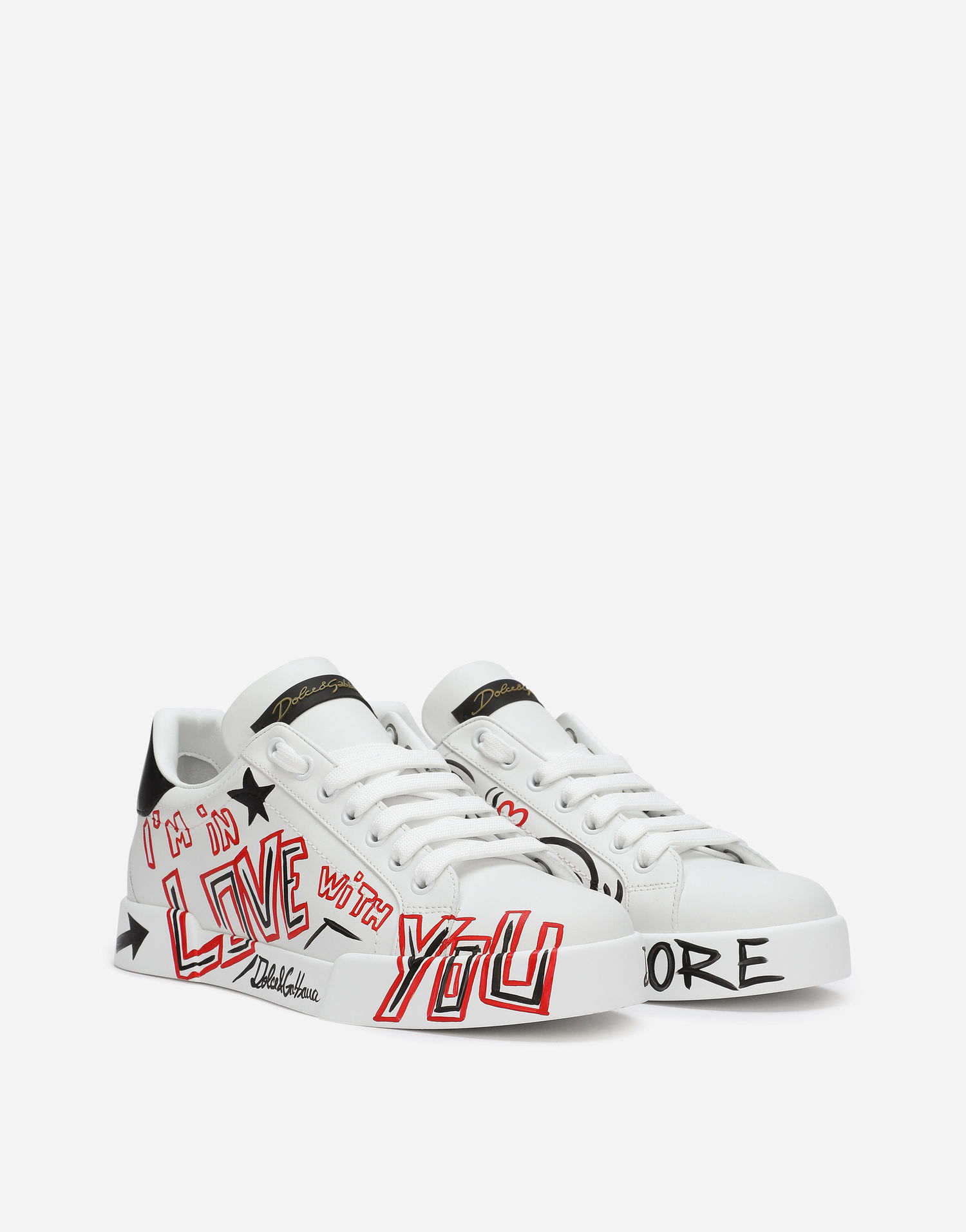 Аксесоари Dolce & Gabbana Dolce & Gabbana Low I'm in Love With You Бяло | CS1558B7140HWNN3, 1
