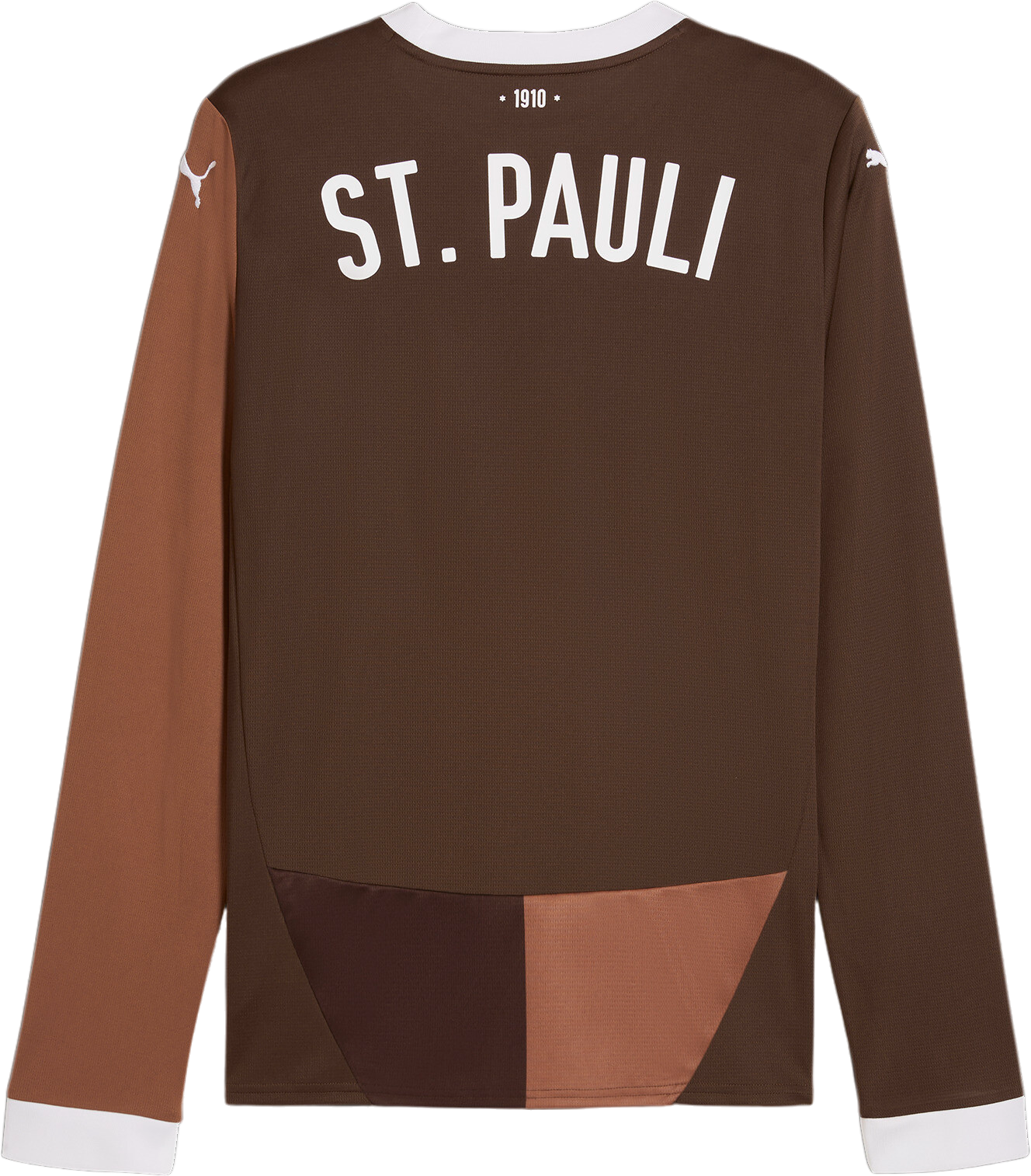 Фланелка Puma FCSP Home Jersey LS 2024/25 by Puma Кафяво | 778639-01, 1