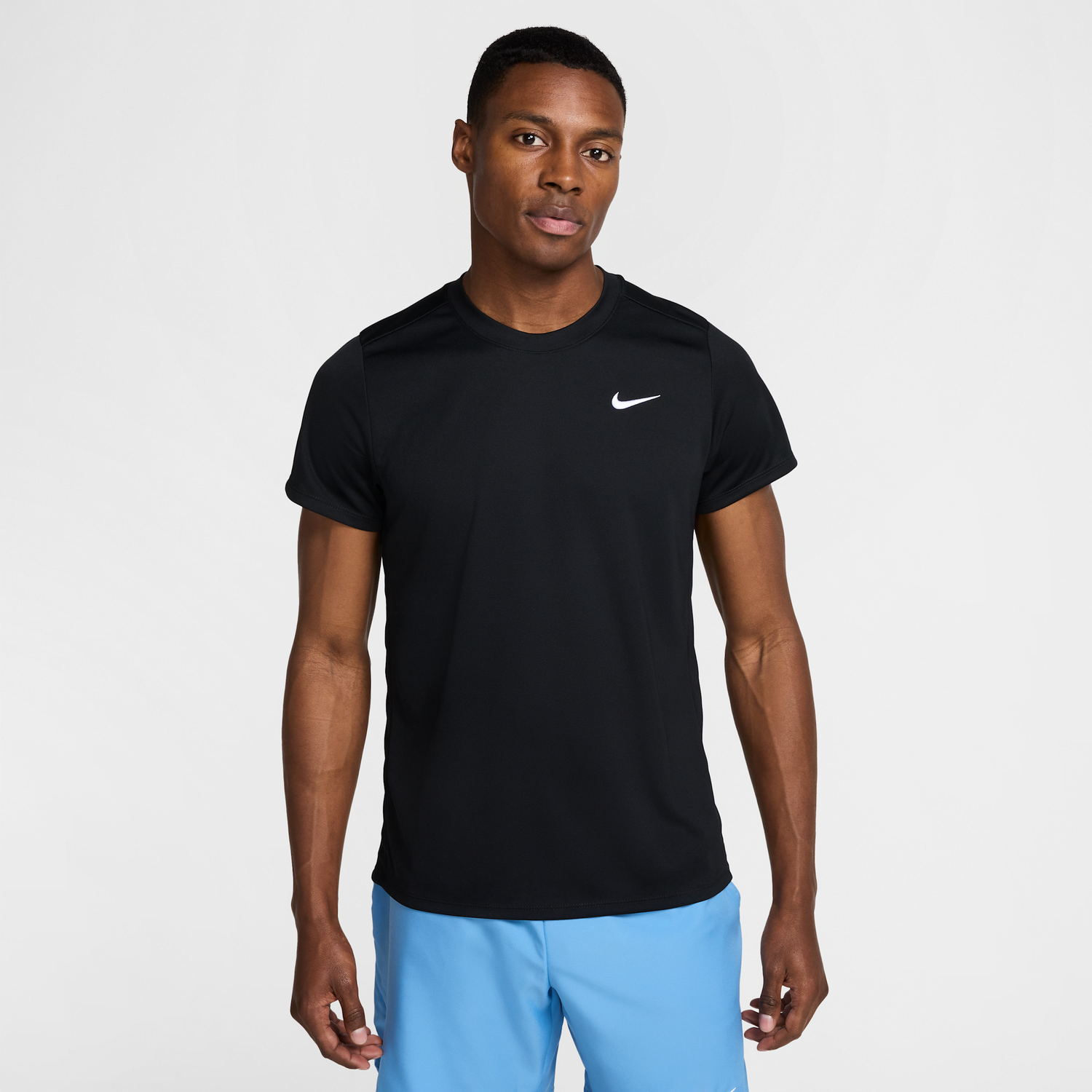 Тениска Nike NikeCourt Victory Dri-FIT Tennis T-Shirt Черно | FZ6921-010, 0