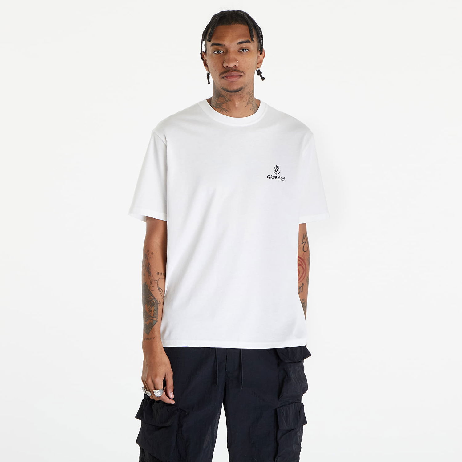 Тениска GRAMICCI One Point Logo Tee UNISEX White Бяло | G4SU-T096 WHITE, 0