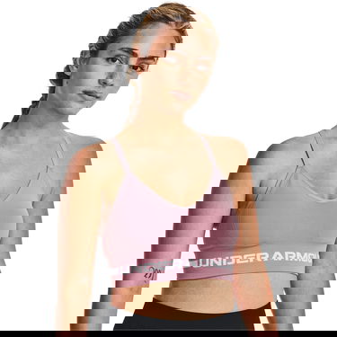 Сутиен Under Armour Seamless Low Long Bra Розово | 1357719-697, 4