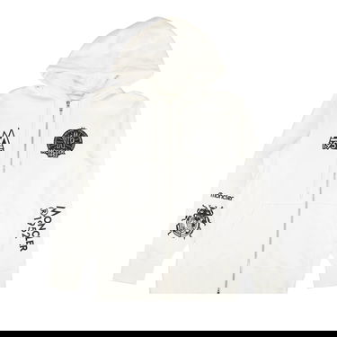 Суитчър Moncler Zip Up 1952 Logo Hoodie Бяло | G20928G00003809KX 001, 1