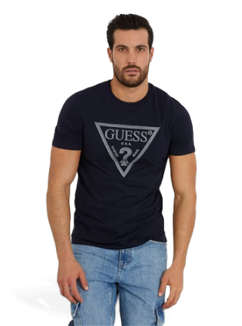 GUESS Triangle Logo Stretch T-Shirt M3PI0TJ1314