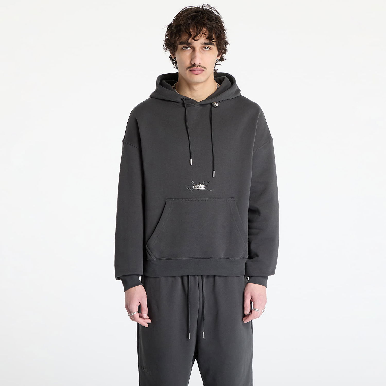 Суитчър Footshop FTSHP Everyday Hoodie Сиво | FTSHP_431, 0
