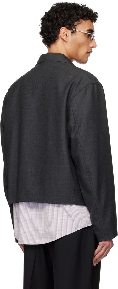 Яке бомбър OUR LEGACY Our Legacy Mini Cropped Jacket Сиво | M2250MP, 2