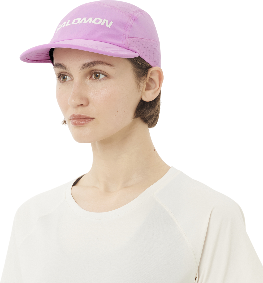 Шапка с козирка Salomon Salomon Sense Aero Cap Розово | lc2631600, 1