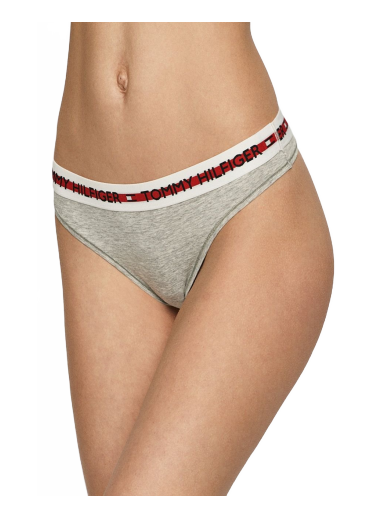 гащички Tommy Hilfiger Thongs Сиво | UW0UW02458