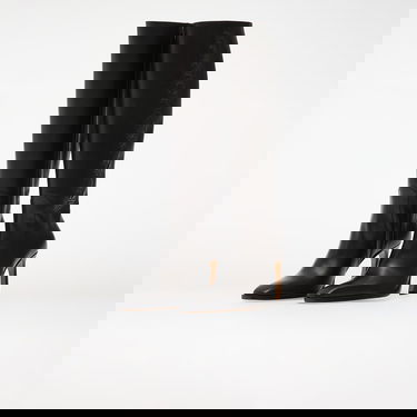 Кецове и обувки Off-White For Walking Loop Boot Black/ White Черно | OWIE04LF25LEA0011001, 5