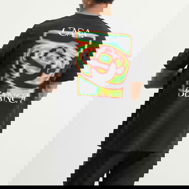 Тениска Casablanca Heat Map Classic T-Shirt Черно | M-SP26-JTS-001-06, 3