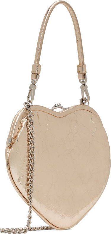 Дамска чанта Vivienne Westwood Vivienne Westwood Belle Heart Frame Bag Металик | 4B01000CW-L00AC-, 2