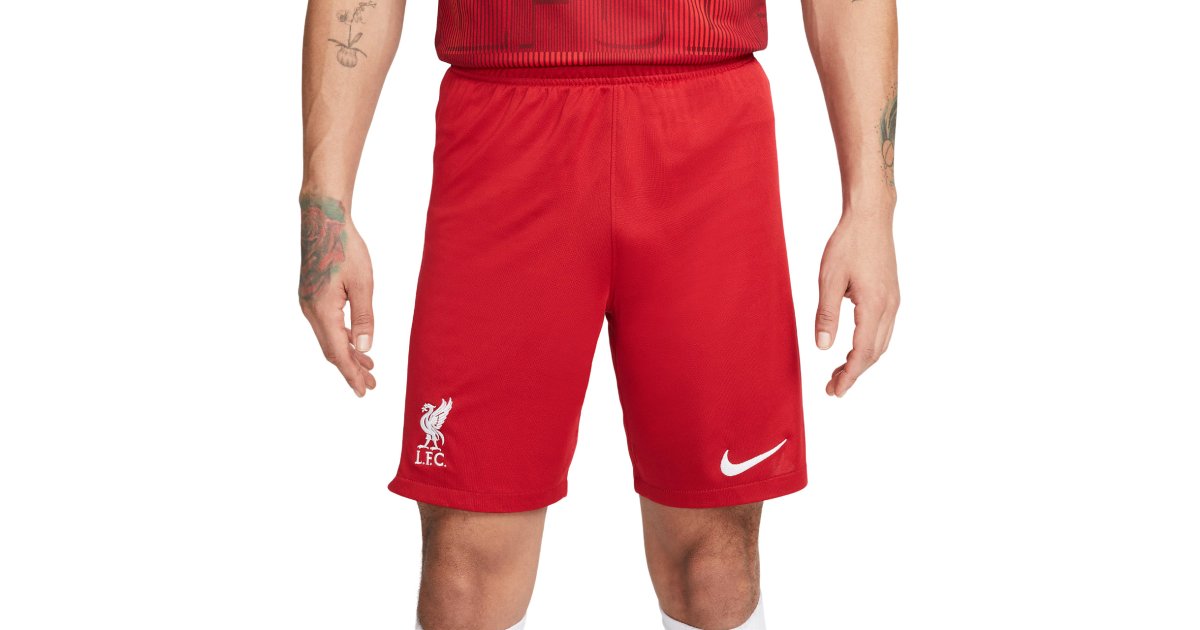 Къси панталони Nike Dri-FIT Liverpool FC 2023/24 Home Shorts Червено | dx2714-687, 1