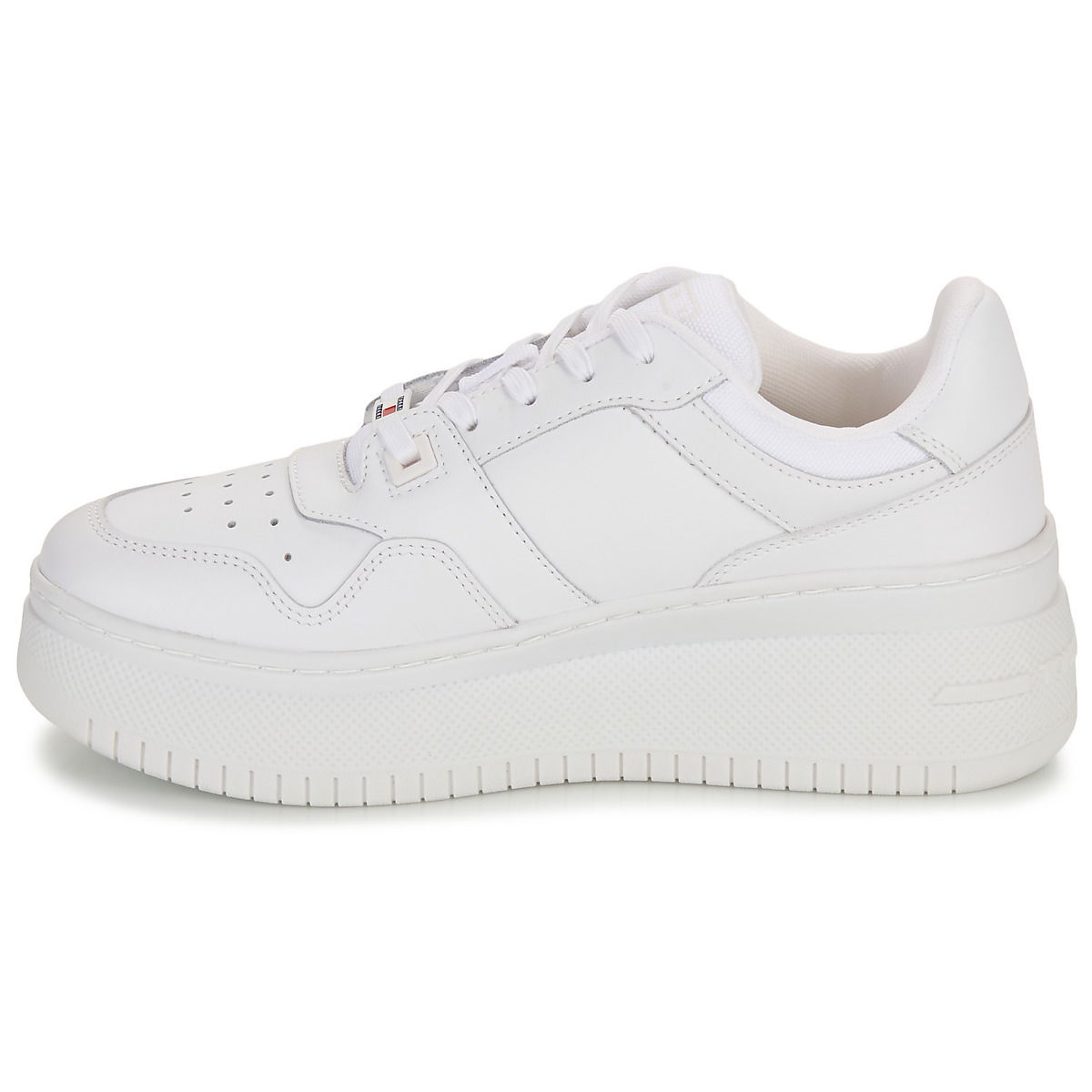 Кецове и обувки Tommy Hilfiger RETRO BASKET FLATFORM ESS Бяло | EN0EN02506-YBS, 0