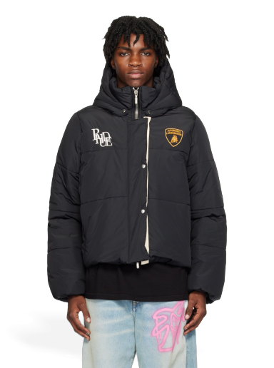 Пухо яке Rhude Lamborghini Edition Puffer Jacket Черно | RHFW23JA64504372