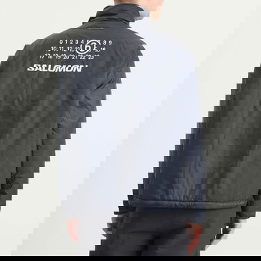 Пухо яке Maison Margiela MM6 Maison Margiela Short Quilted Half-Zip Padded Coat Сиво | SH0AM0068-M35595-900, 7