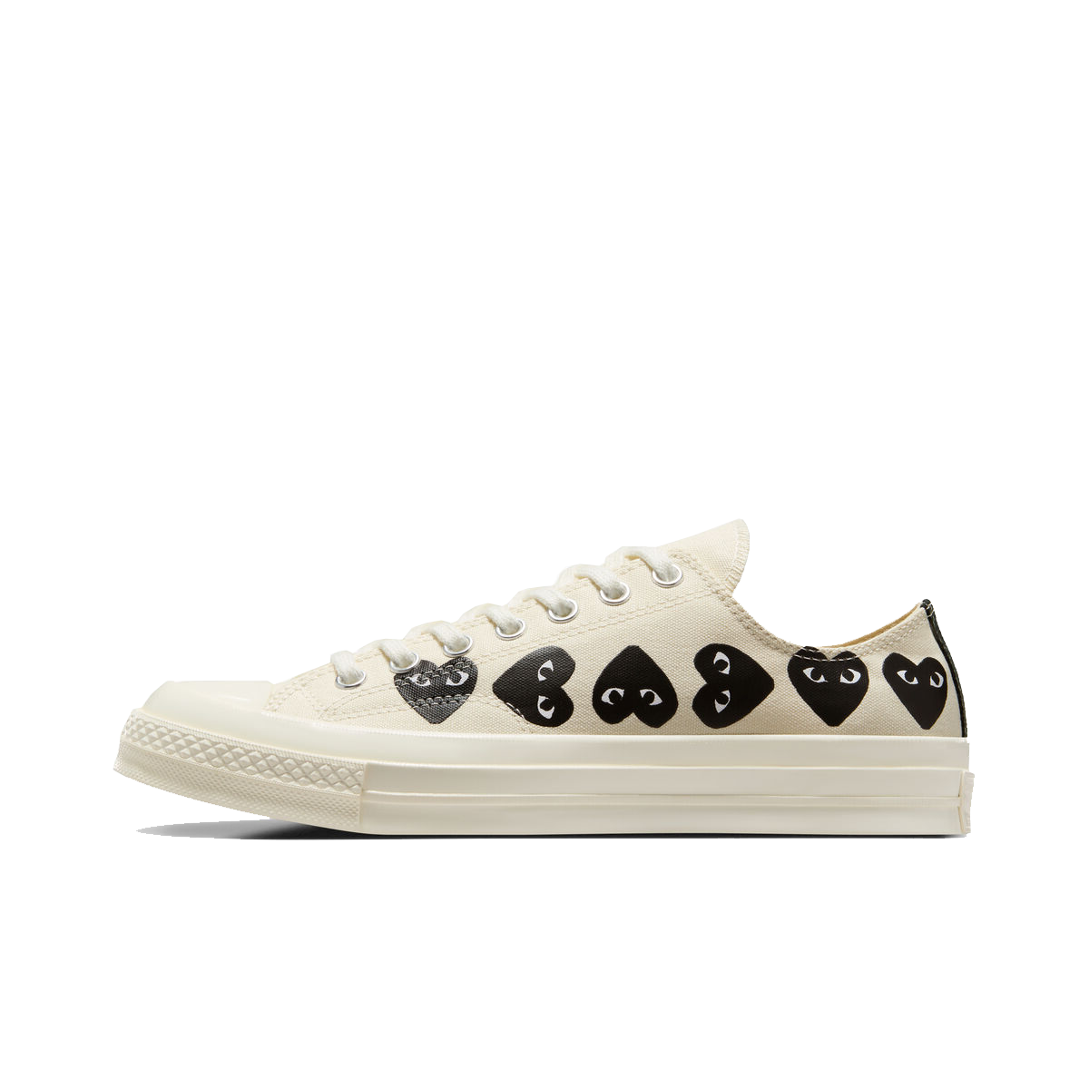 Кецове и обувки Converse Comme des Garçons PLAY x Chuck 70 Low Бяло | A08150C, 0