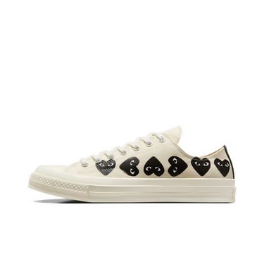 Кецове и обувки Converse Comme des Garçons PLAY x Chuck 70 Low Бяло | A08150C, 0