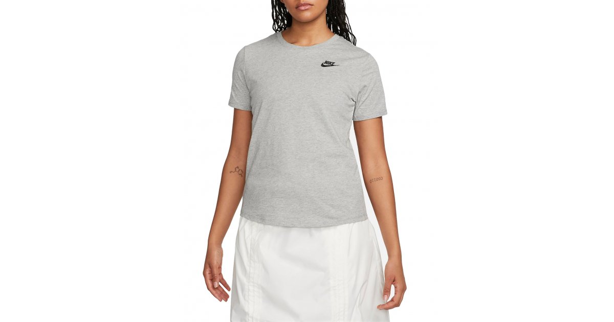Тениска Nike Sportswear Club Essentials T-Shirt Сиво | dx7902-063, 1
