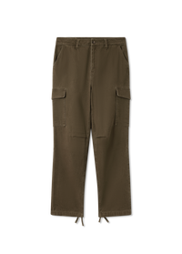 Abbot Cargo Trousers with Drawstring Hems