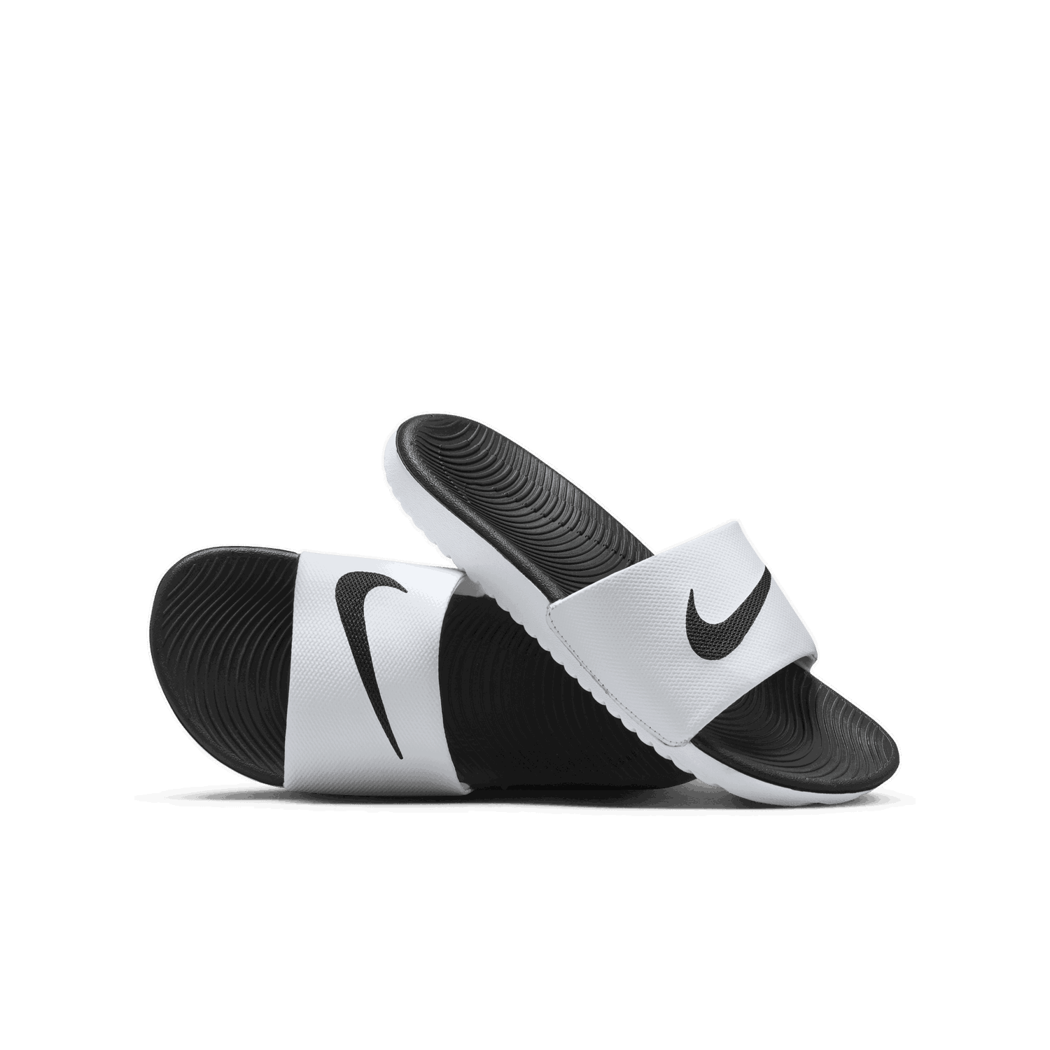 Кецове и обувки Nike Kawa Slides Бяло | 819352-100, 1