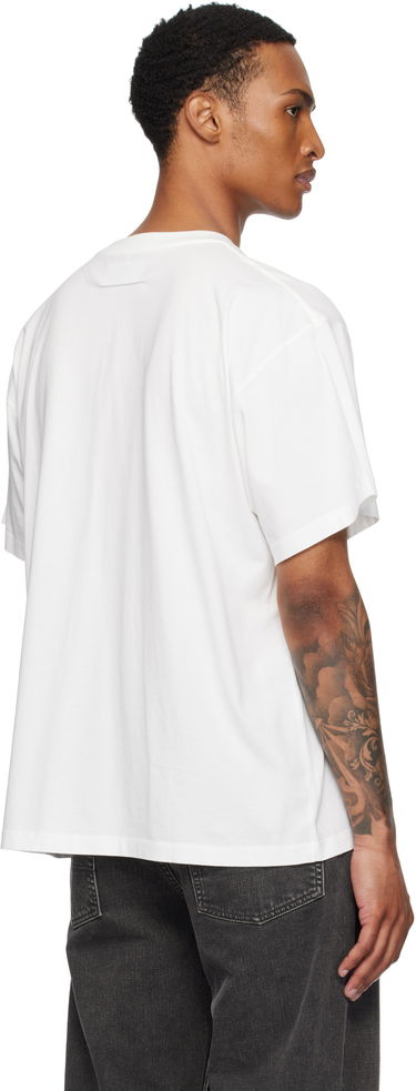 Тениска Maison Margiela MM6 Maison Margiela Printed T-Shirt Бяло | SH0GC0056 S24312, 2