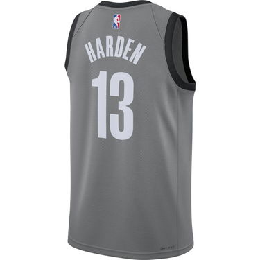 Фланелка Jordan James Harden Brooklyn Nets Statement Edition 2020 Swingman Jersey Сиво | CV9469-002, 1