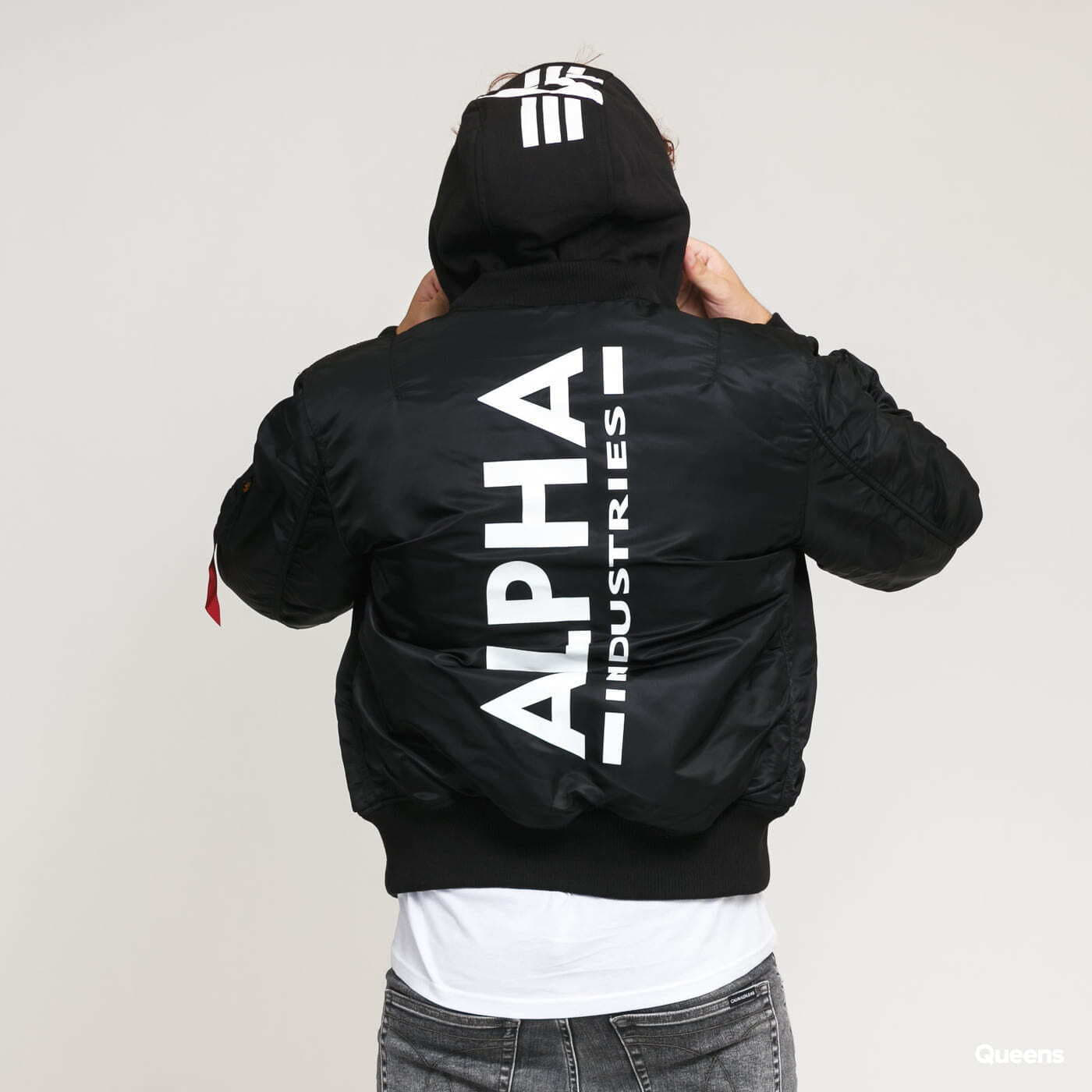 Яке Alpha Industries Jacket MA - 1 ZH Back Print Black Черно | 128113 95, 1