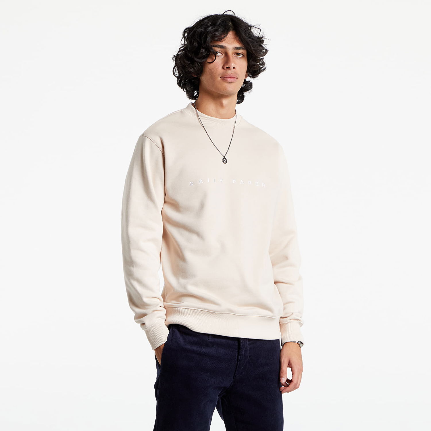 Суитчър DAILY PAPER Sweater Swan Бяло | 2123068, 0