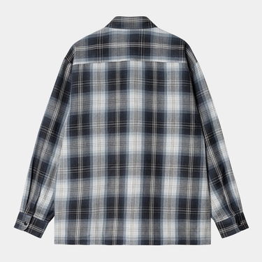 Риза Carhartt WIP Carhartt WIP Blanton Long Sleeve Plaid Shirt Синьо | I034379_8, 4