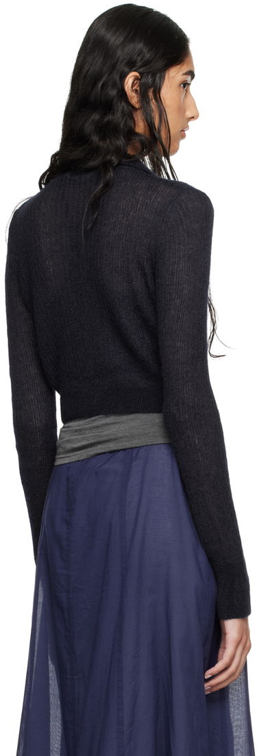 Пуловер Cecilie Bahnsen Cecilie Bahnsen Jacqueline Cropped Cardigan Черно | 2.24KNI52004 JAQUELINE CARDIGAN, 2