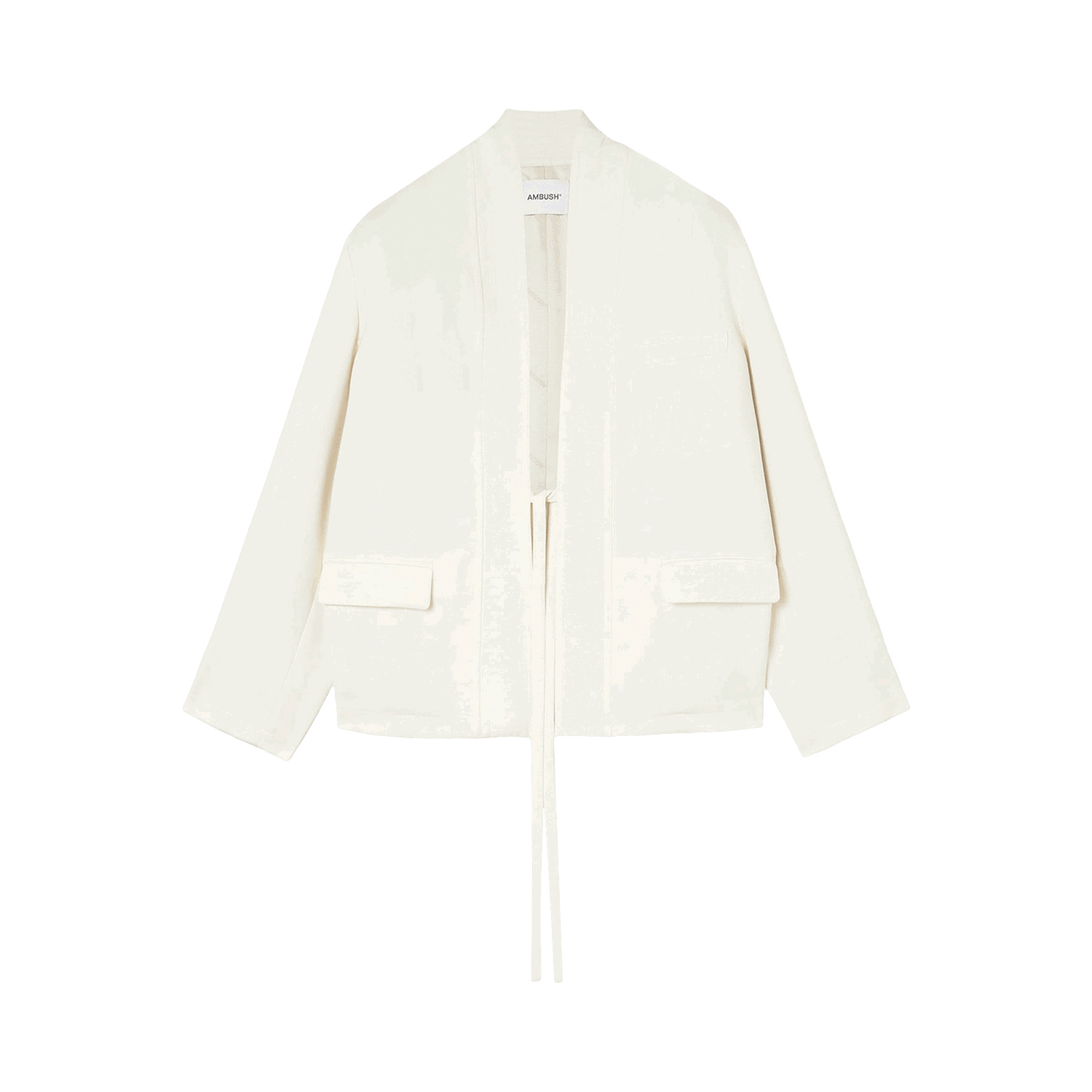 Пуловер Ambush Kimono Suit Cardigan Бяло | BMEN021S22FAB0010100, 0