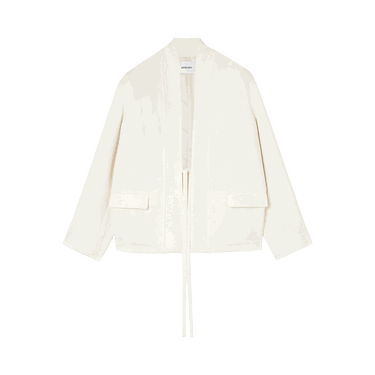 Пуловер Ambush Kimono Suit Cardigan Бяло | BMEN021S22FAB0010100, 0