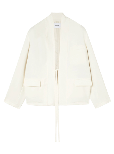 Пуловер Ambush Kimono Suit Cardigan Бяло | BMEN021S22FAB0010100