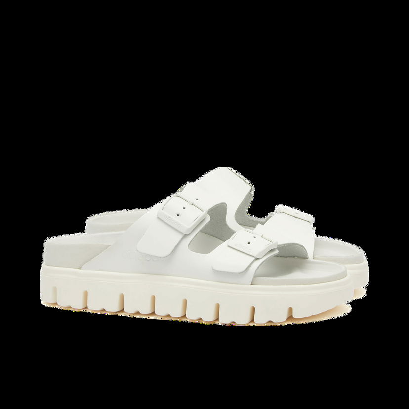 Кецове и обувки Birkenstock Women's Arizona Chunky Exquisite in White, Size EU 35 | END. Clothing Бяло | 1026912