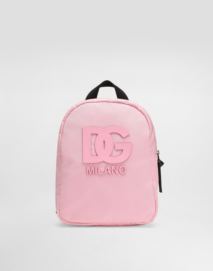 Раница Dolce & Gabbana Dolce & Gabbana Nylon Backpack With DG Logo Розово | EM0141AU92780400