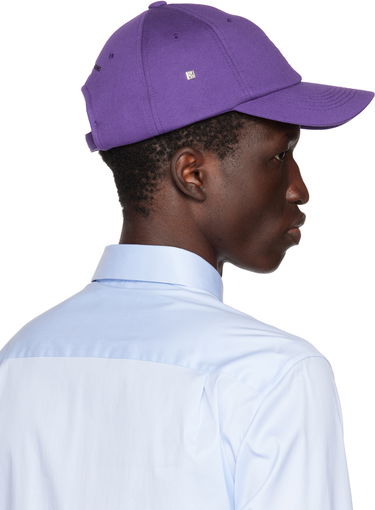 Шапка с козирка WOOYOUNGMI Embroidered Cap by Лилаво | W231AC54, 2