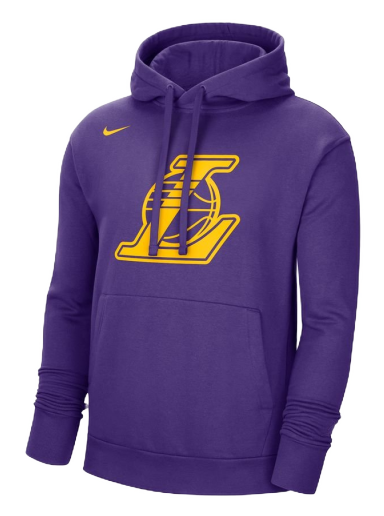 Суитчър Nike NBA Los Angeles Lakers Essential Fleece Pullover Hoodie Лилаво | DR9401-504