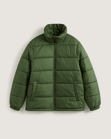 Пухо яке Vans Hillgate Puffer Jacket Зелено | VN000PJ9EN6, 0