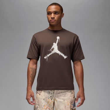 Тениска Jordan Jordan Brooklyn Jumpman T-Shirt Кафяво | HQ8925-237, 1