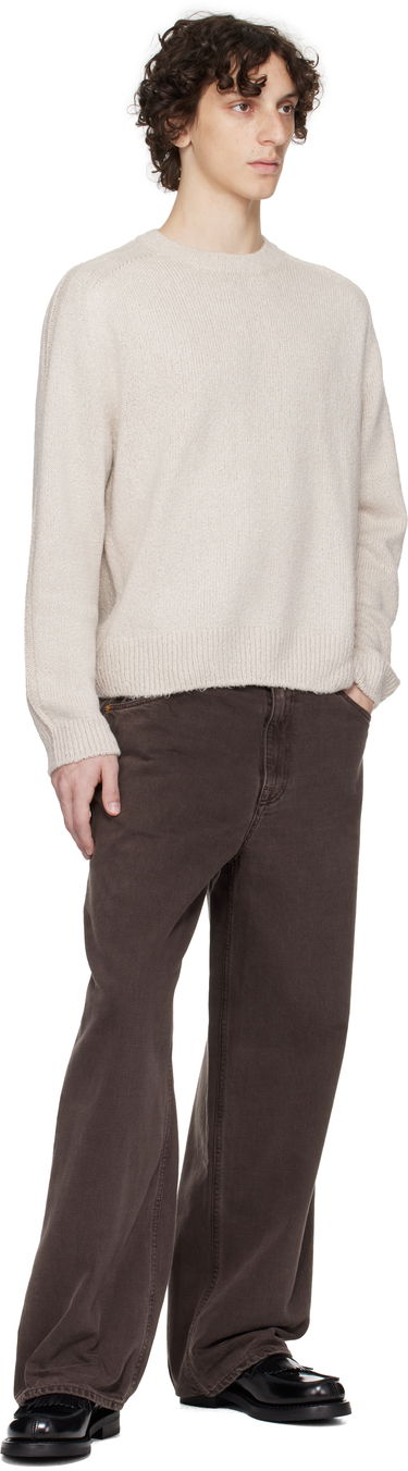 Пуловер OUR LEGACY OUR LEGACY True Roundneck Sweater Бежово | M2253TO, 3